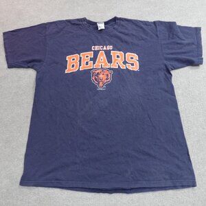 Vintage Chicago Bears Shirt XL Blue 1999 Logo